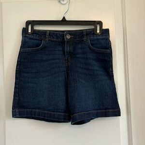 George dark denim shorts size 14